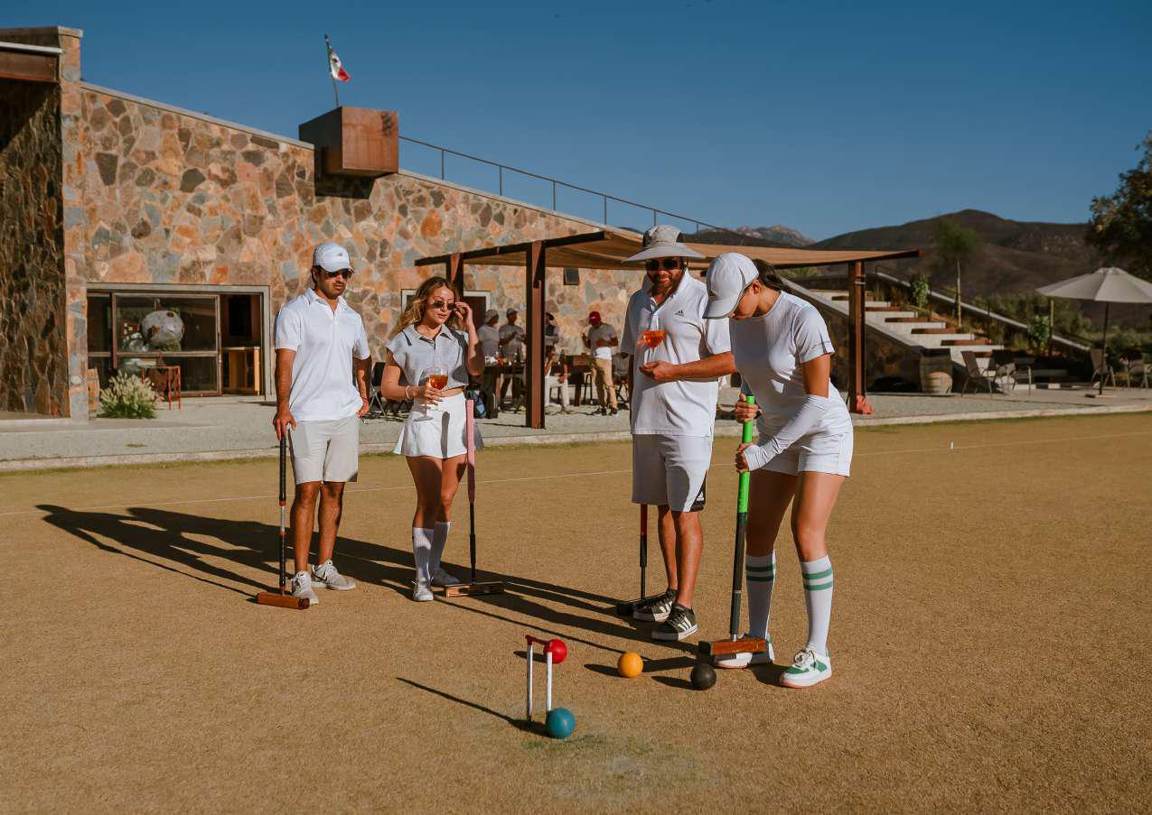Croquet entre Viñedos